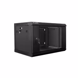 Lanberg WF01-6406-10B étagère 6U Rack monté sur le mur Noir