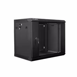 Lanberg WF01-6409-10B étagère 9U Rack monté sur le mur Noir