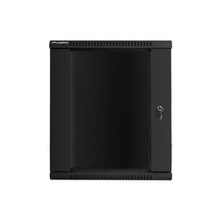 Lanberg WF01-6415-10B étagère 15U Rack monté sur le mur Noir