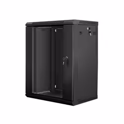 Lanberg WF01-6415-10B étagère 15U Rack monté sur le mur Noir - Vue supplémentaire 4