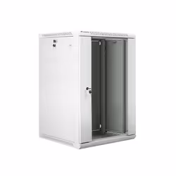 Lanberg WF01-6618-10S étagère 18U Rack monté sur le mur Gris
