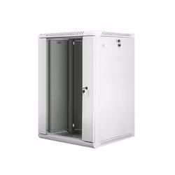 Lanberg WF01-6618-10S étagère 18U Rack monté sur le mur Gris - Vue supplémentaire 4