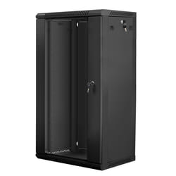 Lanberg WF01-6422-10B étagère 22U Rack monté sur le mur Noir
