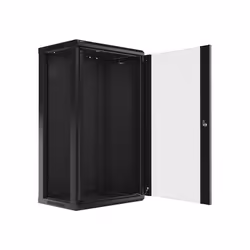 Lanberg WF01-6422-10B étagère 22U Rack monté sur le mur Noir