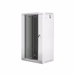 Lanberg WF01-6422-10S, Rack monté sur le mur, 22U, 60 kg, 21 kg, Gris