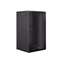 Lanberg WF01-6622-10B étagère 22U Rack monté sur le mur Noir
