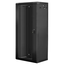 Lanberg WF01-6427-10B étagère 27U Rack monté sur le mur Noir