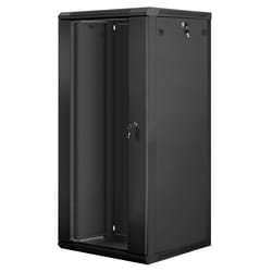 Lanberg WF01-6627-10B étagère 27U Rack monté sur le mur Noir