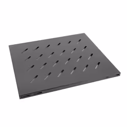 Lanberg AK-1003-B, Étagère, Noir, 120 kg, 1U, 48,3 cm (19"), 465 mm
