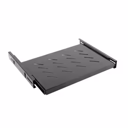 Lanberg AK-1006-B, Etagère ajustable, Noir, 60 kg, 1U, 48,3 cm (19"), 465 mm