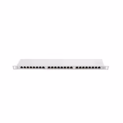 Lanberg PPS6-0024-S, RJ-45, Cat6, Gris, Métal, Montage de rack, 0.5U
