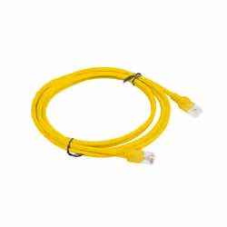 Lanberg PCU5-10CC-0200-Y câble de réseau Jaune 2 m Cat5e U/UTP (UTP)