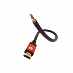 GENESIS NKA-0787 câble HDMI 3 m HDMI Type A (Standard) Noir, Rouge