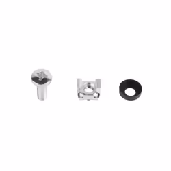 Lanberg AK-1303-S, Kit de montage, Noir, Acier inoxydable, 20 pièce(s)
