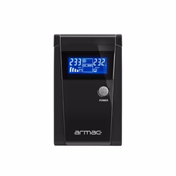 Armac O/650F/LCD, Interactivité de ligne, 0,65 kVA, Sinus, 145 V, 290 V, 195 V