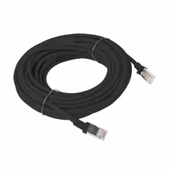 Lanberg PCU5-10CC-1000-BK câble de réseau Noir 10 m Cat5e U/UTP (UTP)