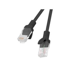 Lanberg PCU5-10CC-1500-BK câble de réseau Noir 15 m Cat5e U/UTP (UTP)