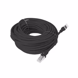 Lanberg PCU5-10CC-1500-BK câble de réseau Noir 15 m Cat5e U/UTP (UTP)
