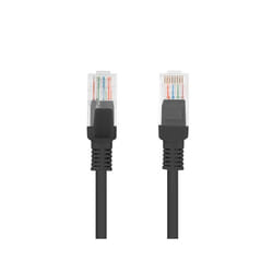 Lanberg PCU5-10CC-2000-BK câble de réseau Noir 20 m Cat5e U/UTP (UTP)