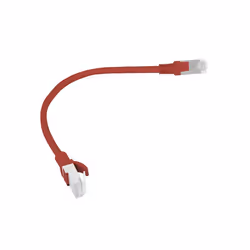 Lanberg PCU5-10CC-0025-R câble de réseau Rouge 0,25 m Cat5e U/UTP (UTP)