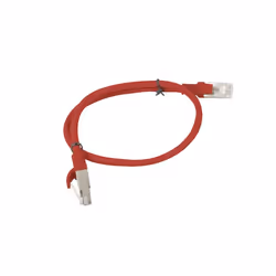Lanberg PCU5-10CC-0050-R câble de réseau Rouge 0,5 m Cat5e U/UTP (UTP)
