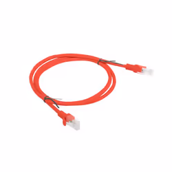 Lanberg PCU5-10CC-0100-R câble de réseau Rouge 1 m Cat5e U/UTP (UTP)