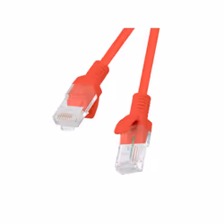 Lanberg PCU5-10CC-0150-R, 1,5 m, Cat5e, U/UTP (UTP), RJ-45, RJ-45