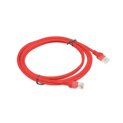 Lanberg PCU5-10CC-0200-R câble de réseau Rouge 0,2 m Cat5e U/UTP (UTP)