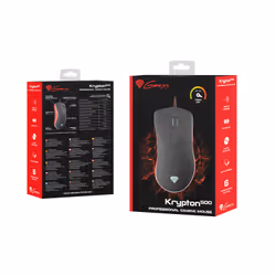 GENESIS Krypton 500 souris Droitier USB Type-A Optique 7200 DPI - Vue supplémentaire 6