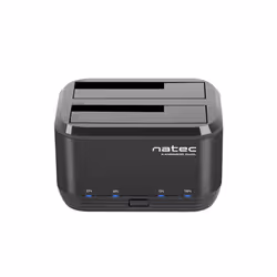 NATEC Kangaroo Dual USB 3.2 Gen 1 (3.1 Gen 1) Type-A Noir