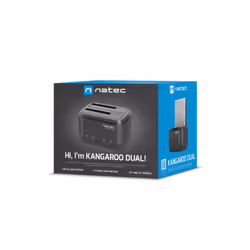 NATEC Kangaroo Dual USB 3.2 Gen 1 (3.1 Gen 1) Type-A Noir - Vue supplémentaire 7