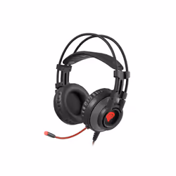 GENESIS Radon 600, Avec fil, Jouer, 20 - 20000 Hz, Casque, Noir, Rouge