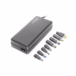 NATEC Torpedo UNI-90, Ordinateur portable, Intérieure, 100 - 240 V, 50/60 Hz, 90 W, 18.5 - 20 V