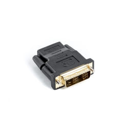 Lanberg AD-0013-BK changeur de genre de câble HDMI DVI-D 18+1 Single Link Noir