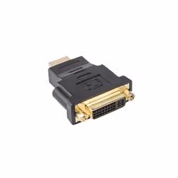 Lanberg AD-0014-BK, HDMI, DVI-D (F) (24 + 5), Noir