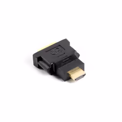 Lanberg AD-0014-BK changeur de genre de câble HDMI DVI-D (F) (24 + 5) Noir
