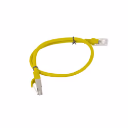 Lanberg PCU6-10CC-0050-Y câble de réseau Jaune 0,5 m Cat6 U/UTP (UTP)