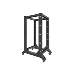 Lanberg OR01-6822-B étagère 22U Rack autonome Noir