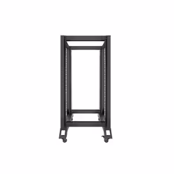 Lanberg OR01-6822-B étagère 22U Rack autonome Noir
