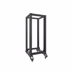 Lanberg OR01-6827-B étagère 27U Rack autonome Noir