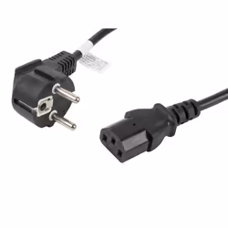 Lanberg CA-C13C-11CC-0018-BK, 1,8 m, Coupleur C13, CEE7/7