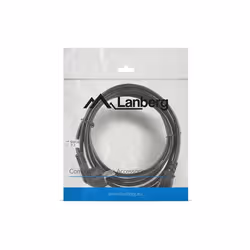 Lanberg CA-C13C-11CC-0050-BK câble électrique Noir 5 m Coupleur C13 CEE7/7 - Vue supplémentaire 4