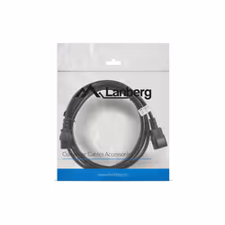 Lanberg CA-C13E-11CC-0030-BK câble électrique Noir 3 m Coupleur C13 Coupleur C14 - Vue supplémentaire 4
