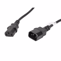 Lanberg CA-C13E-11CC-0050-BK, 5 m, Coupleur C13, Coupleur C14