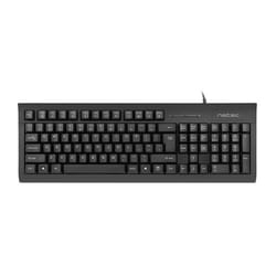 NATEC MORAY clavier maison/bureau USB QWERTY US International Noir