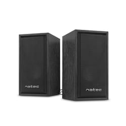 NATEC Panther haut-parleur 2-voies Noir Sans fil 6 W