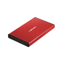 NATEC Rhino GO Boîtier disque dur/SSD Rouge 2.5"