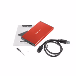 NATEC Rhino GO Boîtier disque dur/SSD Rouge 2.5" - Vue supplémentaire 6