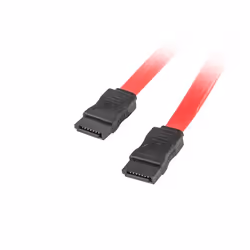 Lanberg CA-SASA-10CU-0050-R câble SATA 0,5 m SATA 7-pin Rouge