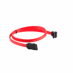 Lanberg CA-SASA-12CU-0050-R, 0,5 m, SATA III, SATA 7-pin, SATA 7-pin, Femelle/Femelle, Rouge